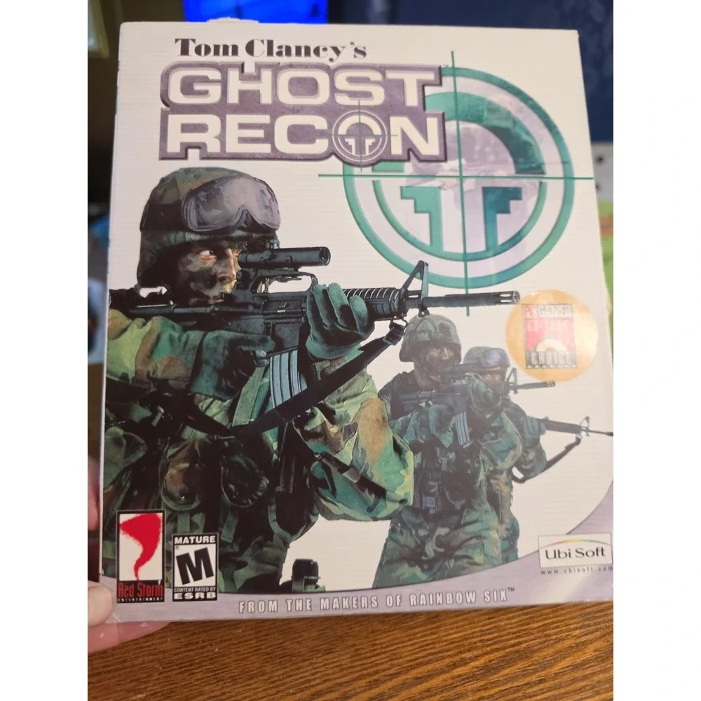 TOM CLANCY'S GHOST RECON GAME OF THE YEAR MAC OS MACINTOSH 2002 CIB